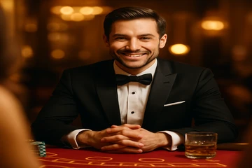 আলোকিত রুলেট চাকা ও ক্যাসিনো চিপসের দৃশ্য, যা লাইভ গেমের উত্তেজনা বাড়িয়ে দেয়